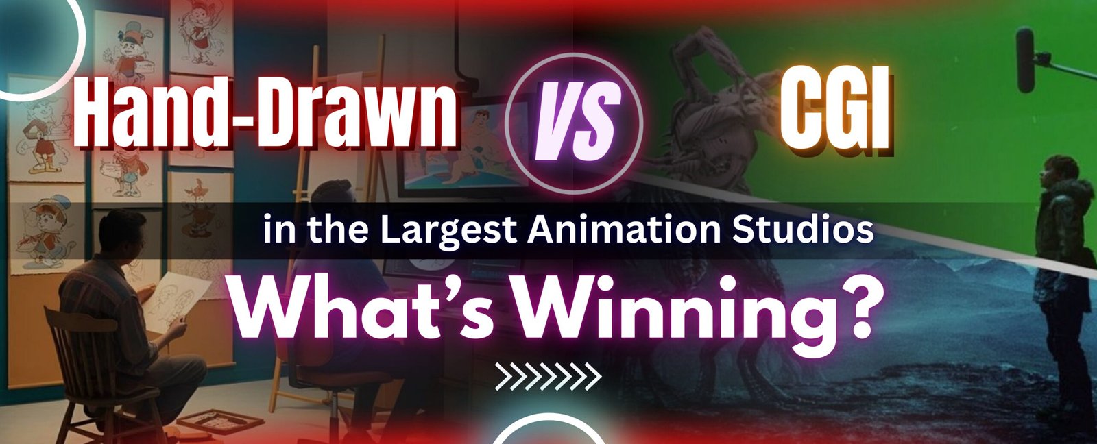 Hand-Drawn vs CGI in the Largest Animation Studios – What’s Winning?