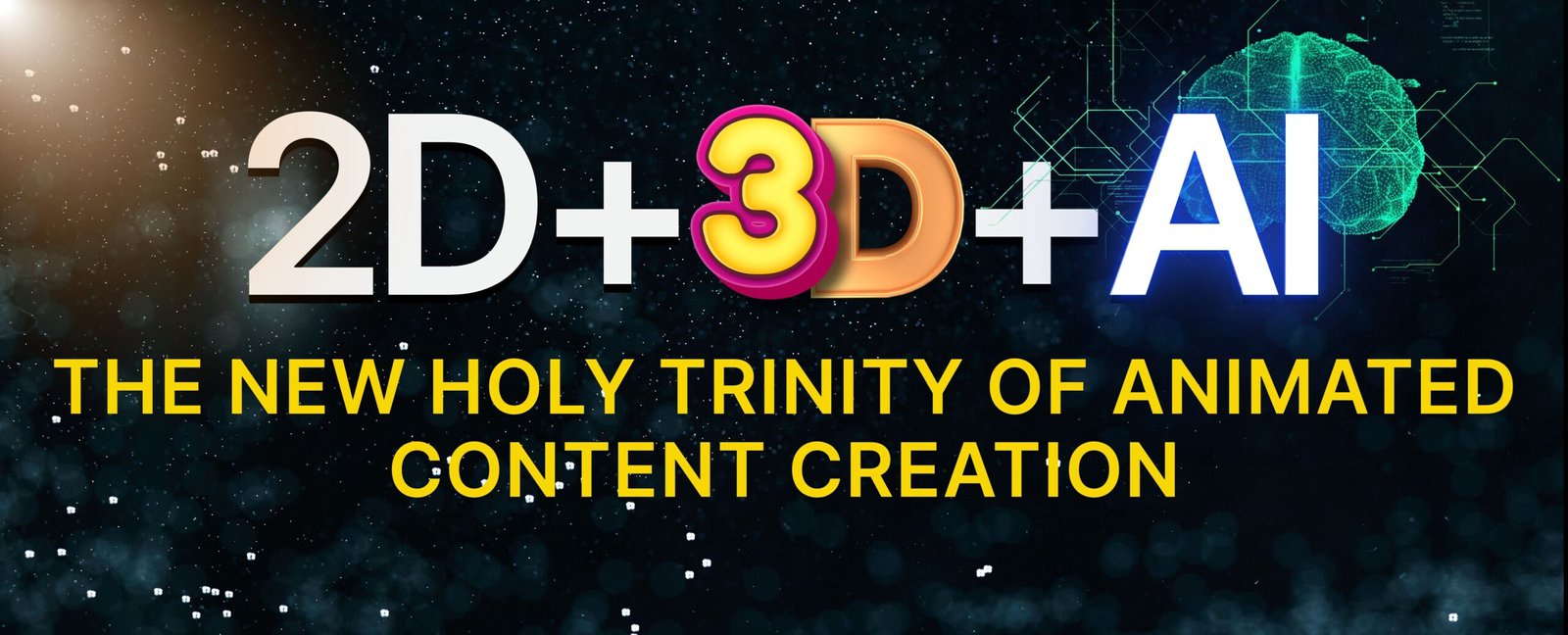 2D 3D AI: Future of Animated Content Creation Unveiled