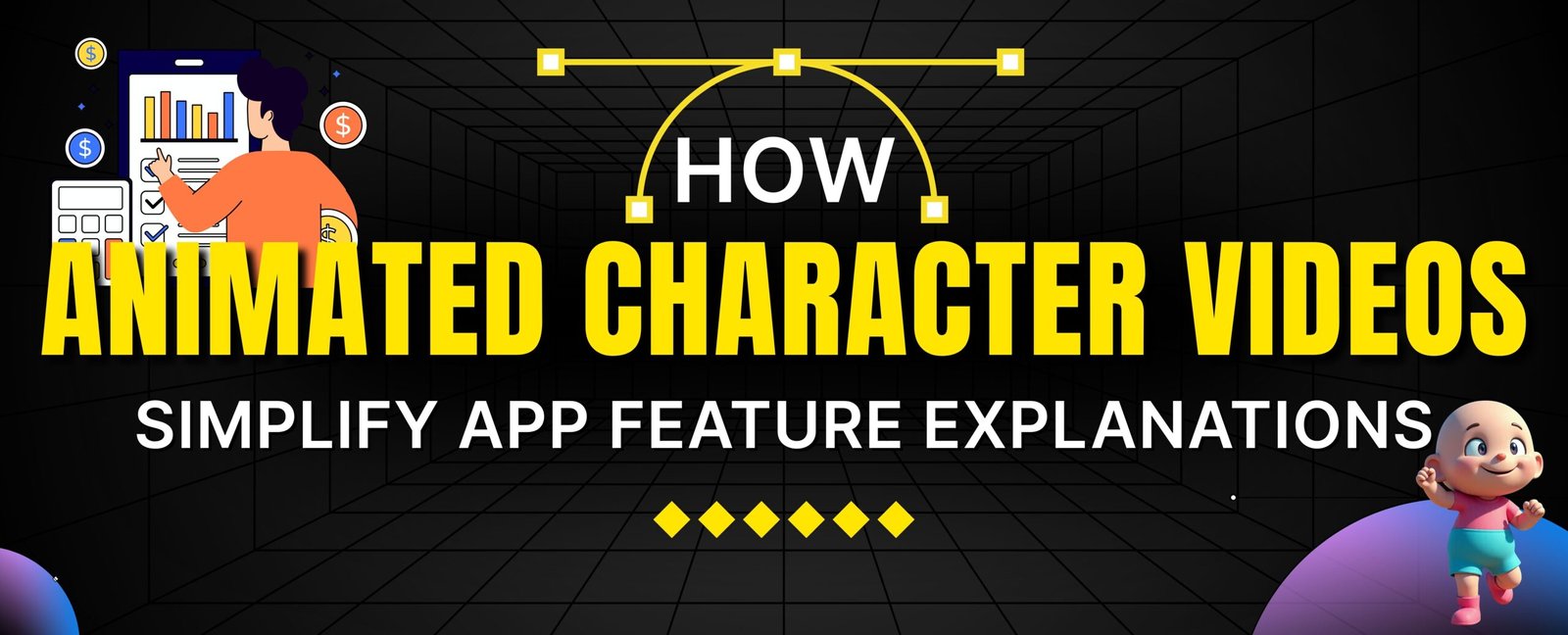 Animated Character Videos Simplify App Features Easily