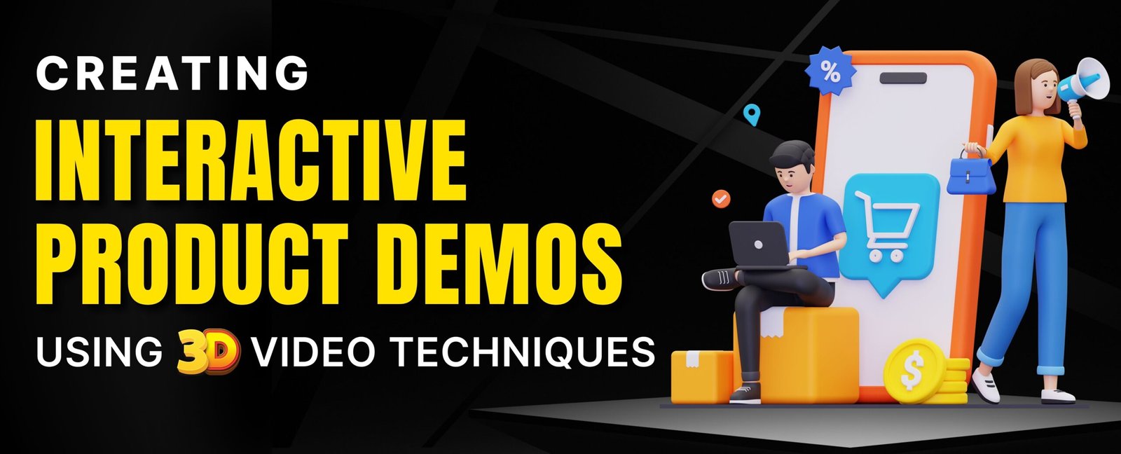 Creating Interactive Product Demos Using 3D Video Techniques