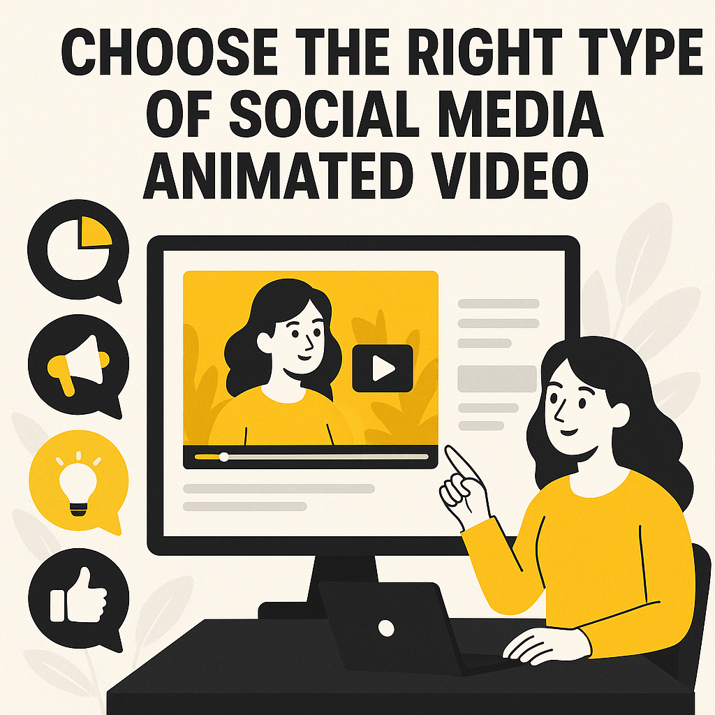 Social media animated video