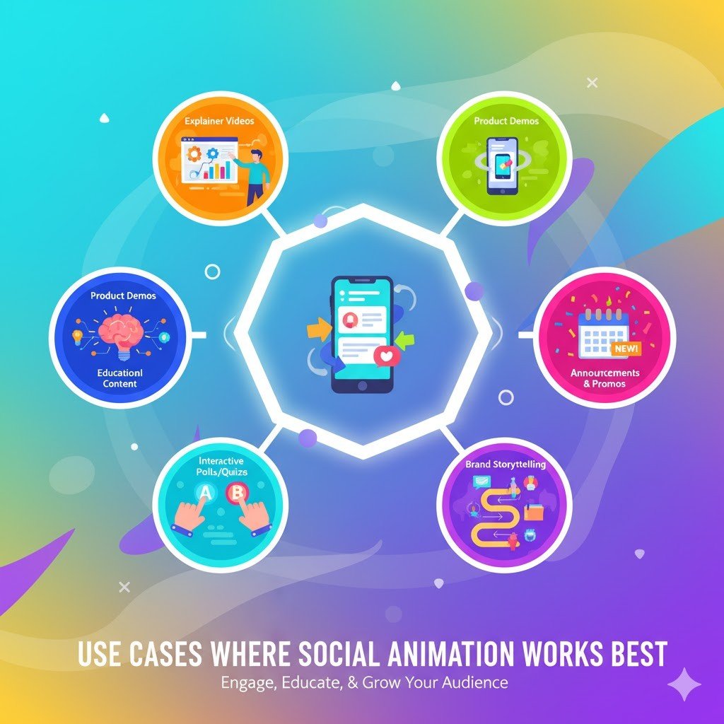 social animation works best