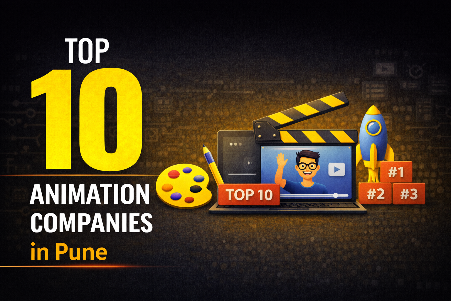 Top 10 animation companies in Pune